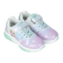 Turnschuhe mit LED Frozen Hellblau