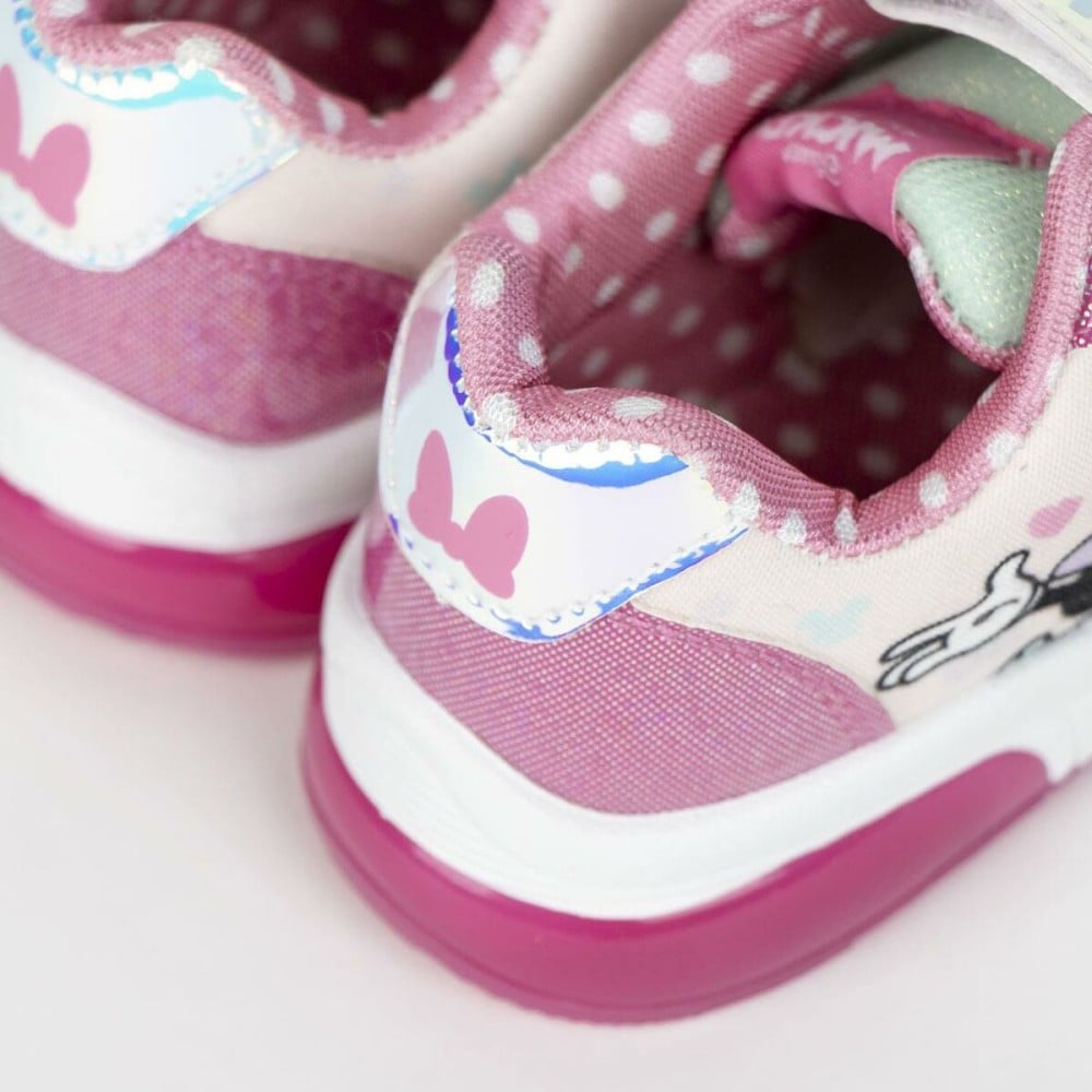 LED Trainers Minnie Mouse Pink