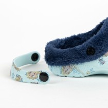 House Slippers Frozen Light Blue