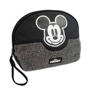 Nécessaire de Voyage Mickey Mouse Noir 100 % polyester 28 x 19 x 6 cm