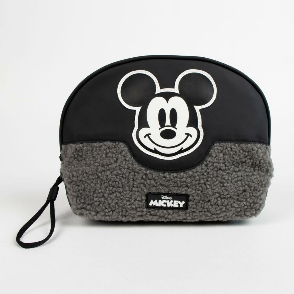 Travel Vanity Case Mickey Mouse Black 100 % polyester 28 x 19 x 6 cm