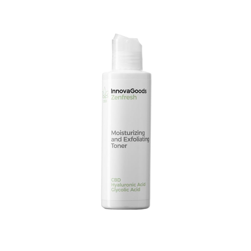 Feuchtigkeitsspendendes Gesichtswasser mit Peeling-Effekt CBD Zenfresh InnovaGoods 150 ml