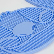 Dog Feeder Stitch Blue Silicone 28 x 15 x 1,5 cm