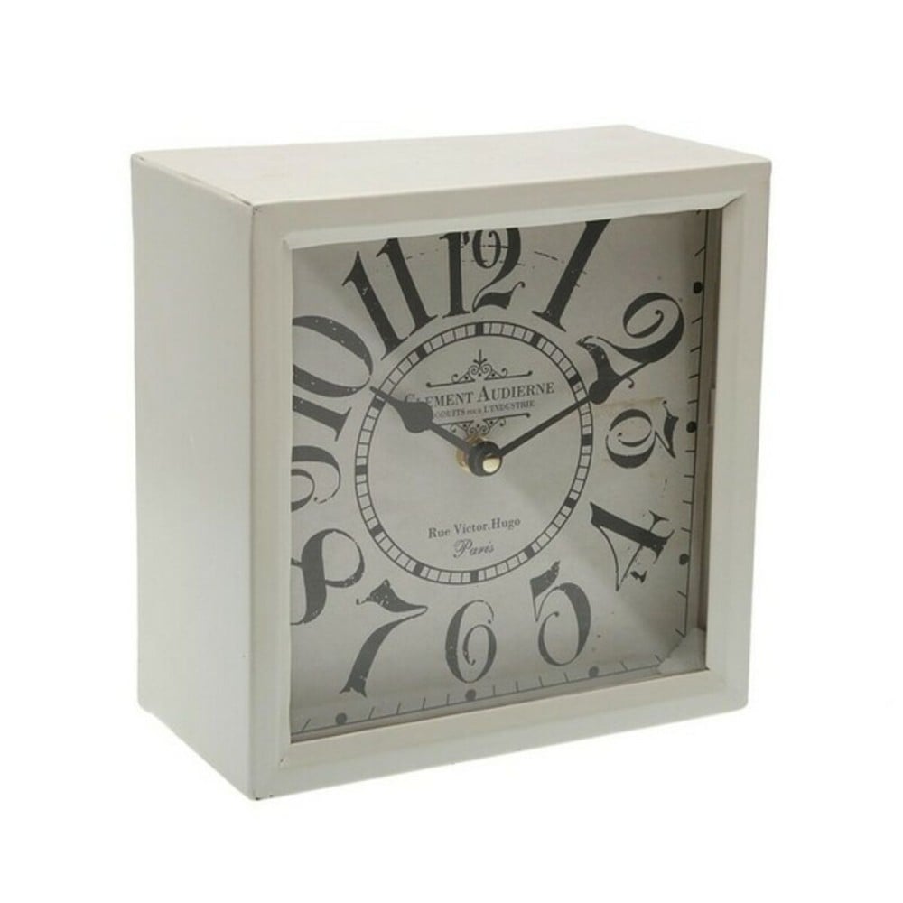 Horloge de table Versa Métal (20 x 20 x 20 cm)