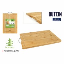 Schneidebrett Quttin Bambus 38 x 28 x 1,8 cm (12 Stück)