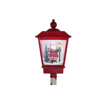 Lampadaire DKD Home Decor Blanc Rouge Métal 30 x 30 x 180 cm