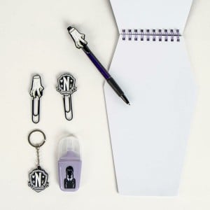 Stationery Set Wednesday Purple