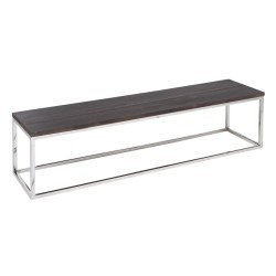 Table Basse 152 x 38,5 x 38,5 cm Métal Bois 3 Unités