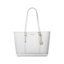 Damen Handtasche Michael Kors 35F0GTVT9L-OPTIC-WHITE Weiß 45 x 29 x 16 cm