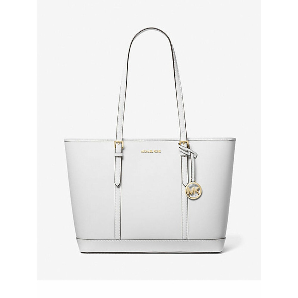 Damen Handtasche Michael Kors 35F0GTVT9L-OPTIC-WHITE Weiß 45 x 29 x 16 cm