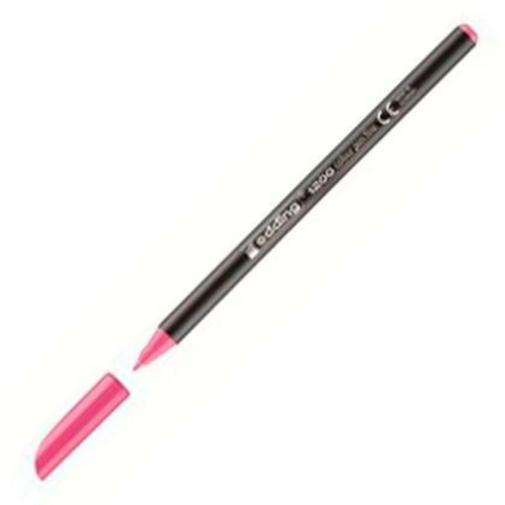 Felt-tip pens Edding 1200 Pink (10 Units)