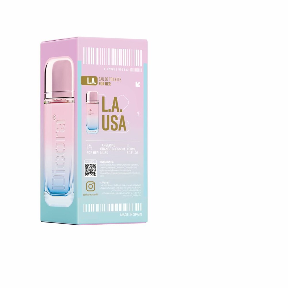 Parfum Femme Dicora URBAN FIT LOS ANGELES EDT 150 ml