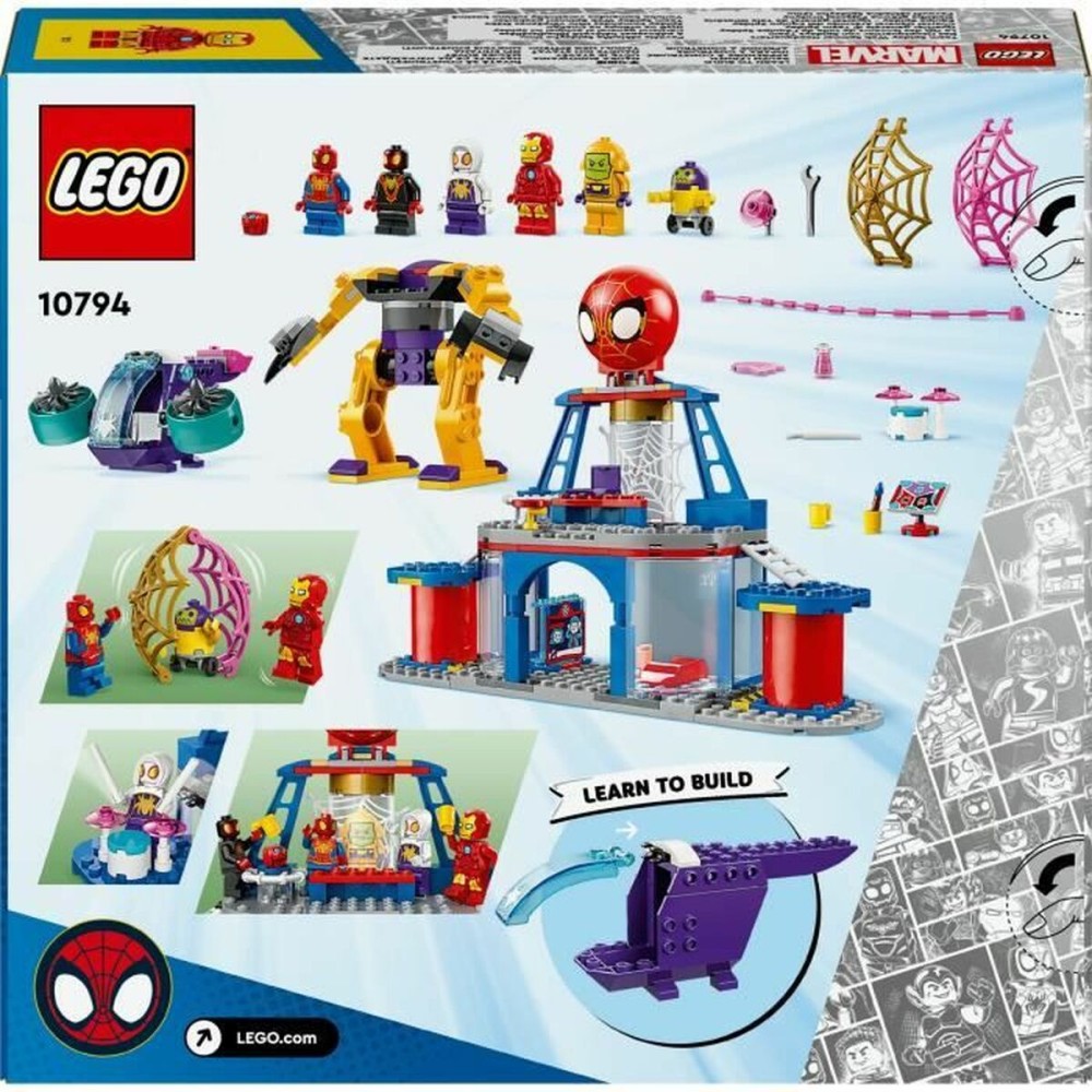 Konstruktionsspiel Lego Marvel Spidey and His Amazing Friends 10794 Team S Bunt