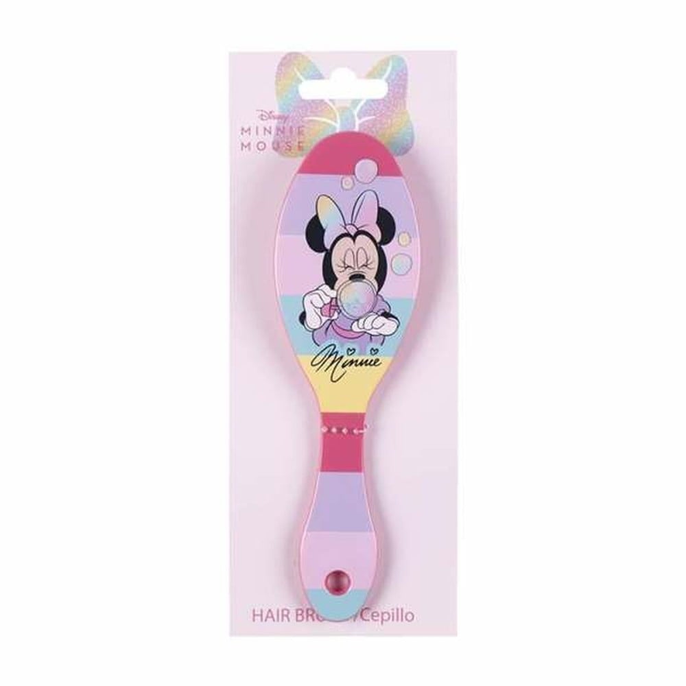 Detangling Hairbrush Minnie Mouse Pink