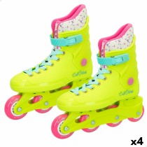 Inline Skates Colorbaby Yellow 36-37 (4 Units)