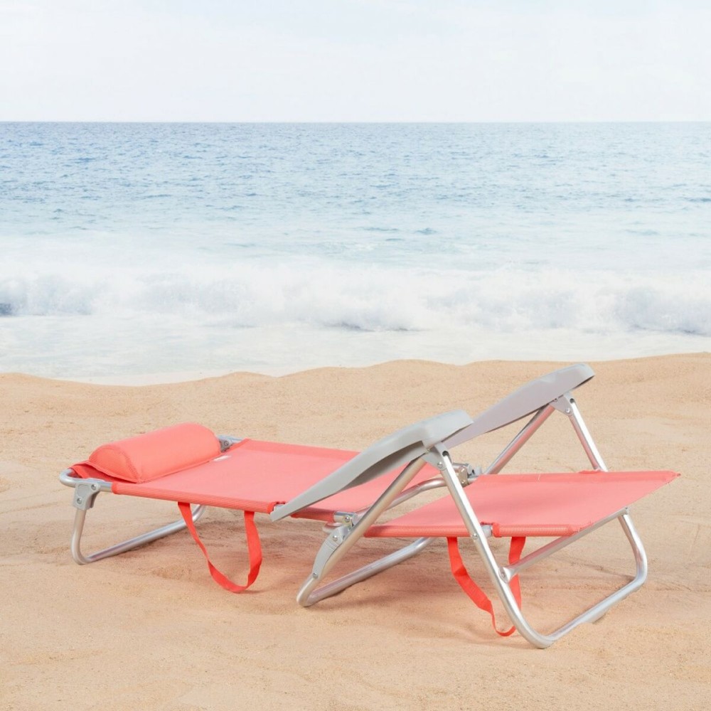 Folding Chair Aktive 47 x 82 x 49 cm Flamingo (2 Units)