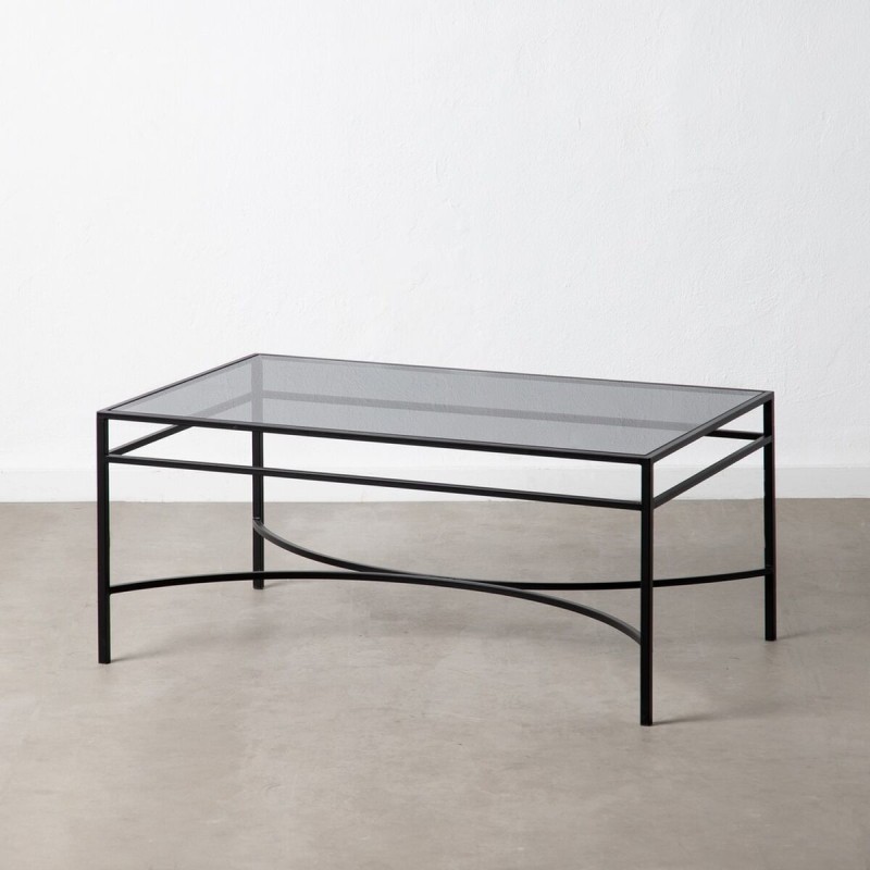 Centre Table 100 x 60 x 45,5 cm Crystal Metal