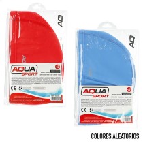 Bonnet de bain Aktive Bleu Rouge Polyester (24 Unités)