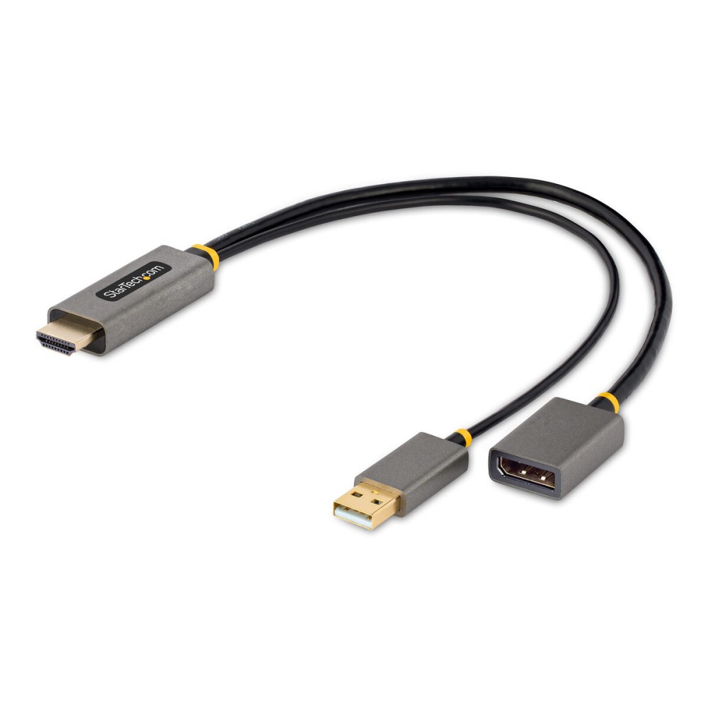 Adaptateur DisplayPort vers HDMI Startech 128 Gris