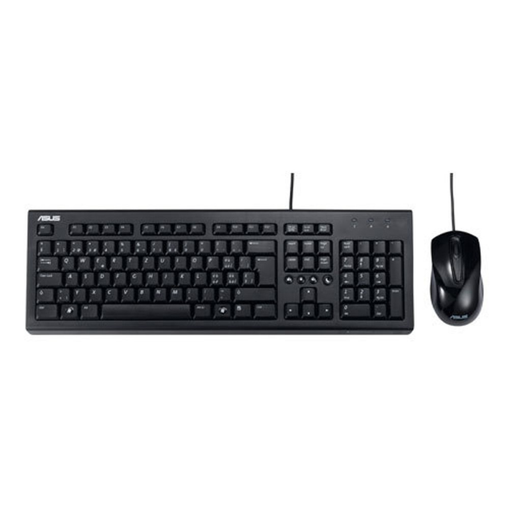 clavier et souris Asus 90-XB1000KM0004 Noir