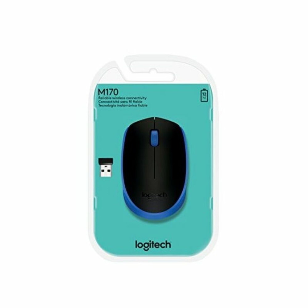 Schnurlose Mouse Logitech M171 1000 dpi Blau