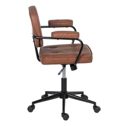 Office Chair 56 x 56 x 92 cm Camel