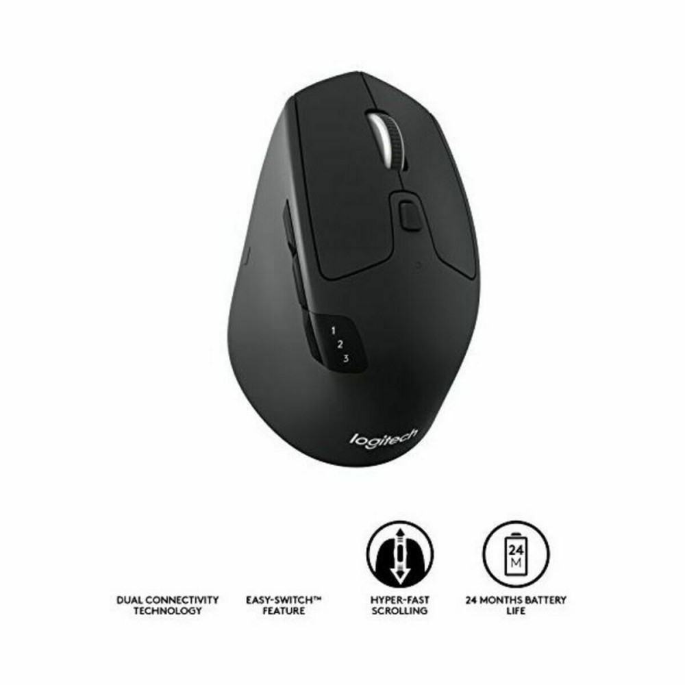 Schnurlose Mouse Logitech 910-004791 Schwarz