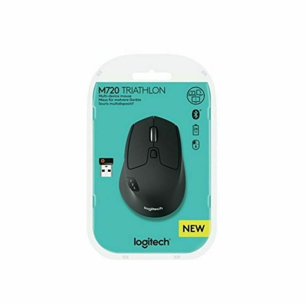 Schnurlose Mouse Logitech 910-004791 Schwarz