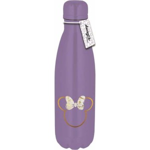 Bouteille Minnie Mouse Acier inoxydable Plastique 780 ml Noir