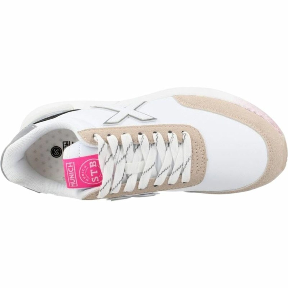 Chaussures de sport pour femme Munich Versus Wmn 87 Blanc