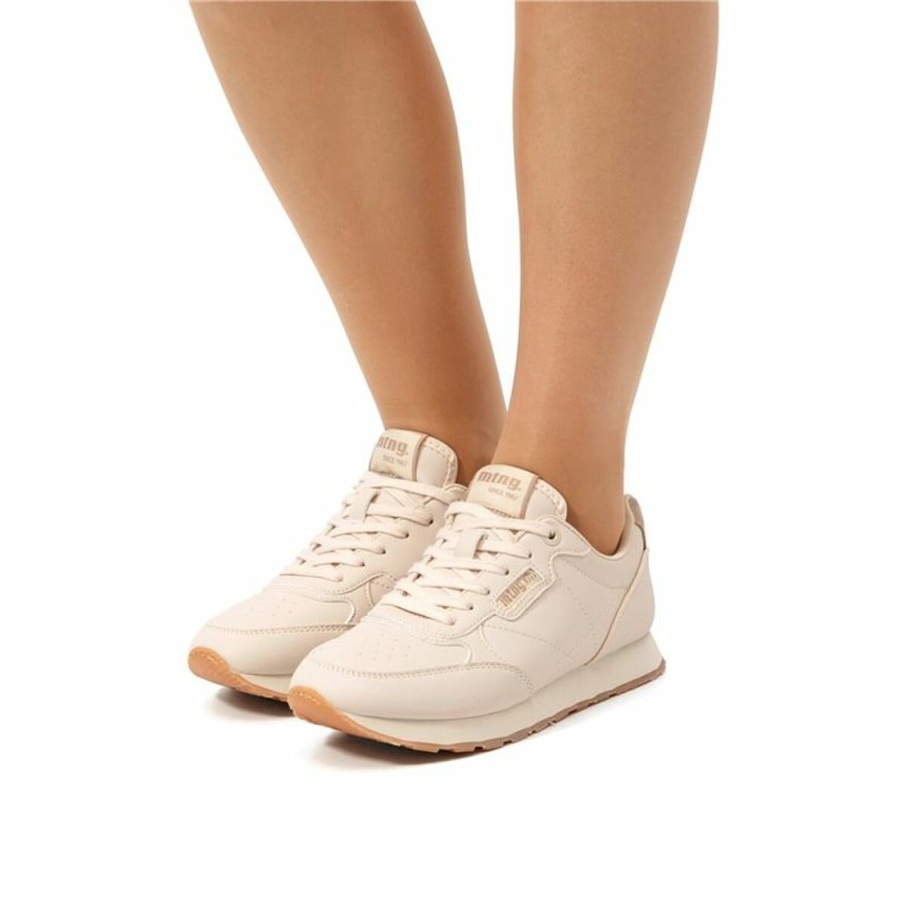 Baskets Casual pour Femme Mustang Joggo Blanc