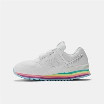 Sports Shoes for Kids New Balance 574 Core Hook Loop White