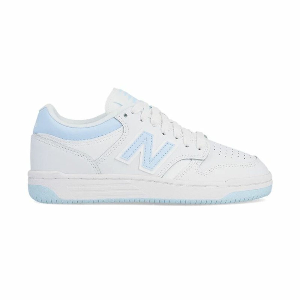 Chaussures de Sport pour Enfants New Balance 480 Bleu Blanc