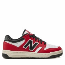 Kinder Sportschuhe New Balance 480 Weiß Rot