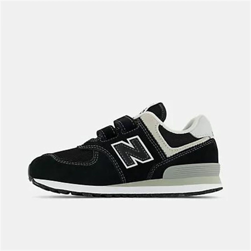 Sports Shoes for Kids New Balance 574 Core Hook Loop Black