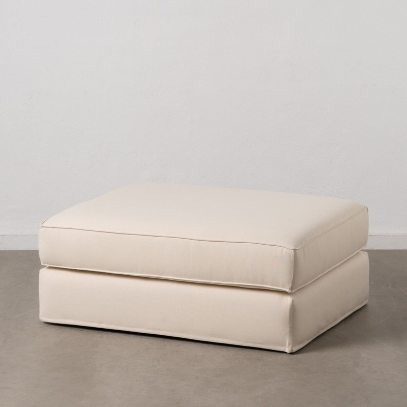 Pouffe Cream 100 x 80 x 44 cm