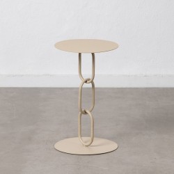 Side table 30,5 x 30,5 x 50 cm Cream Iron