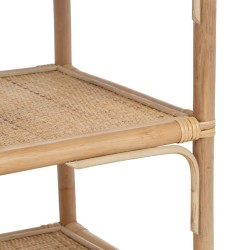 Shelves 60 x 41 x 80,5 cm Natural Rattan