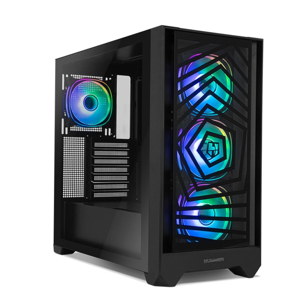 ATX Semi-tower Box Nox-Xtreme NXHUMMERPLASMA Black