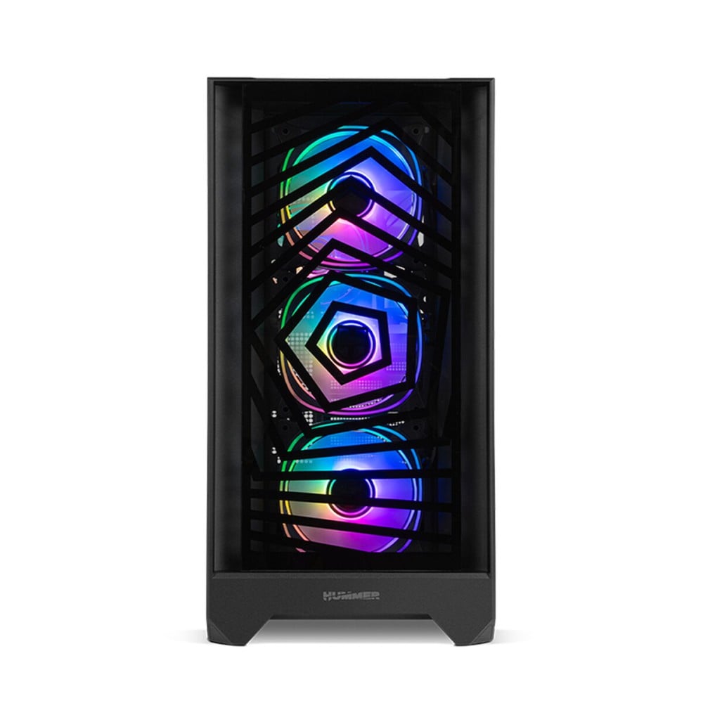 ATX Semi-tower Box Nox-Xtreme NXHUMMERPLASMA Black