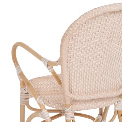 Esszimmerstuhl 57 x 62 x 90 cm natürlich Beige Rattan