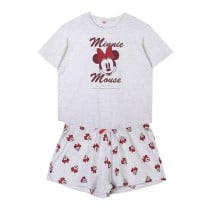 Schlafanzug Minnie Mouse Grau Damen