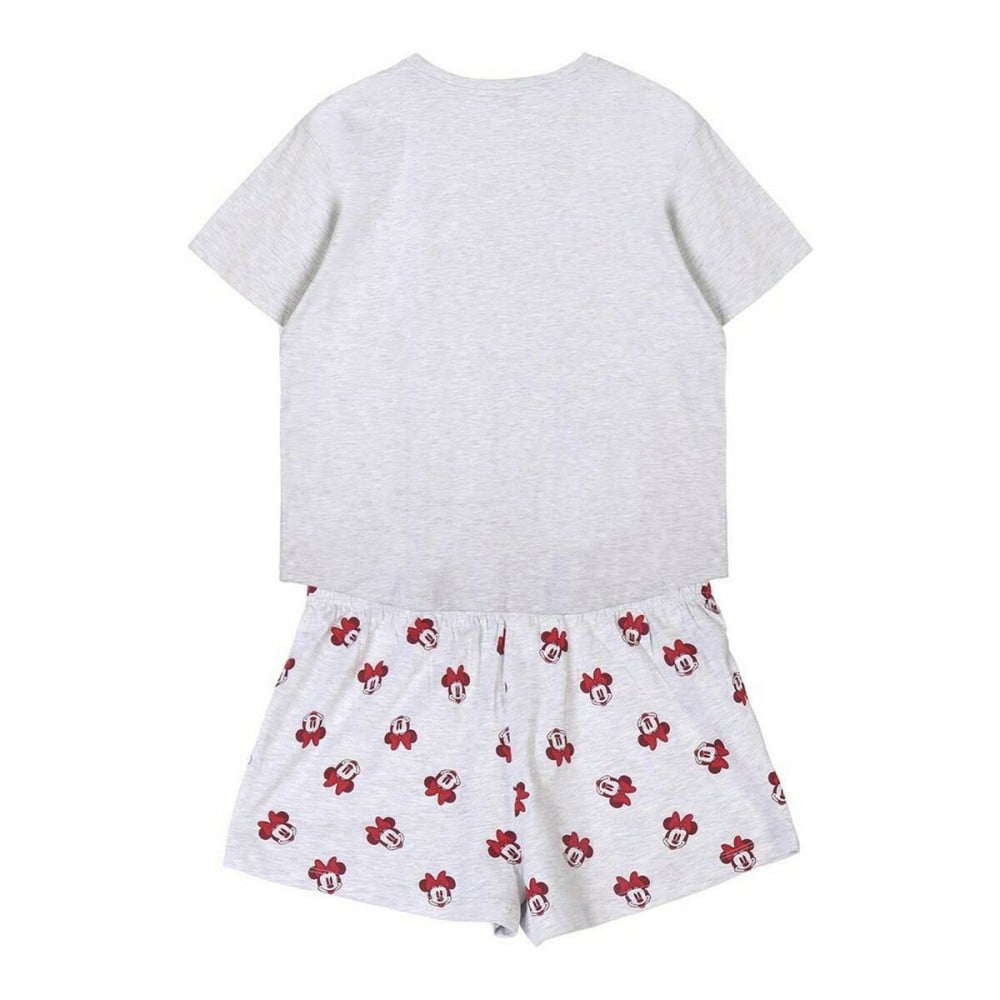 Pyjama Minnie Mouse Gris Femme