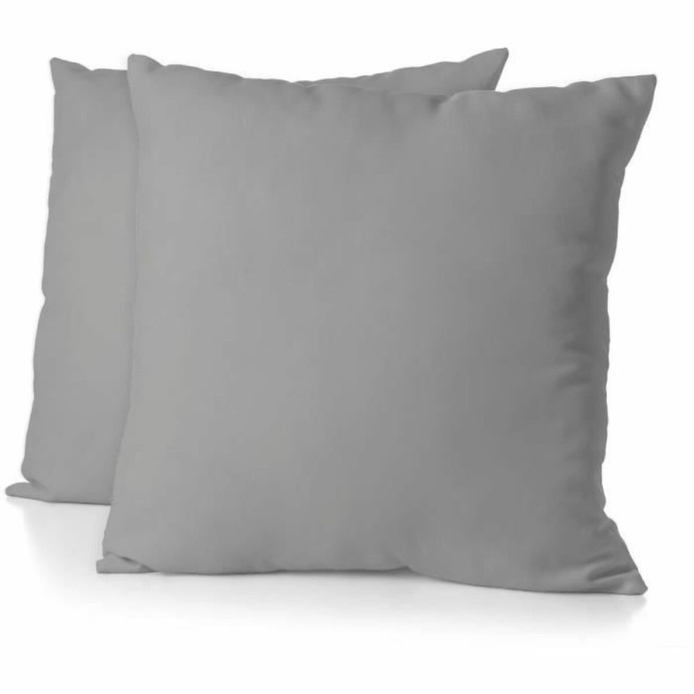 Pillowcase HOME LINGE PASSION Grey Light grey 63 x 63 cm (2 Units)