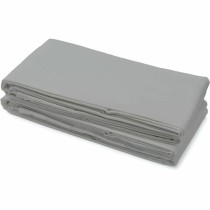 Bettwäsche-Set HOME LINGE PASSION Flat sheet Grau Einzelbett 180 x 290 cm