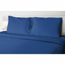 Jeu de draps HOME LINGE PASSION Flat sheet Bleu Lit simple 180 x 290 cm