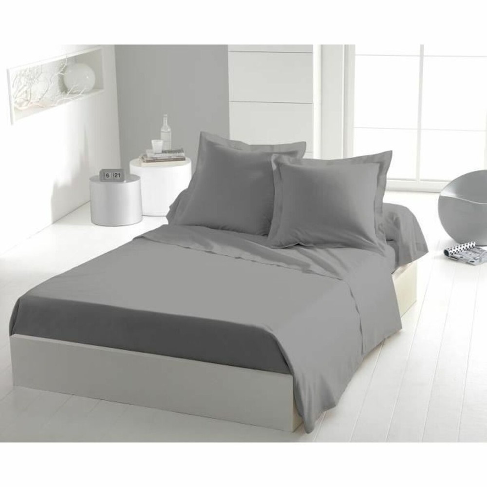 Bedding set HOME LINGE PASSION Flat sheet Grey Super king