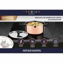 Casserole Arthur Martin AM945GT Grey Ø 24 cm 2,4 L