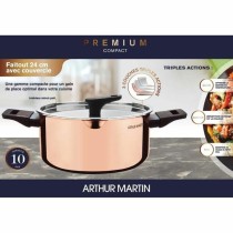 Casserole Arthur Martin AM945GT Grey Ø 24 cm 2,4 L