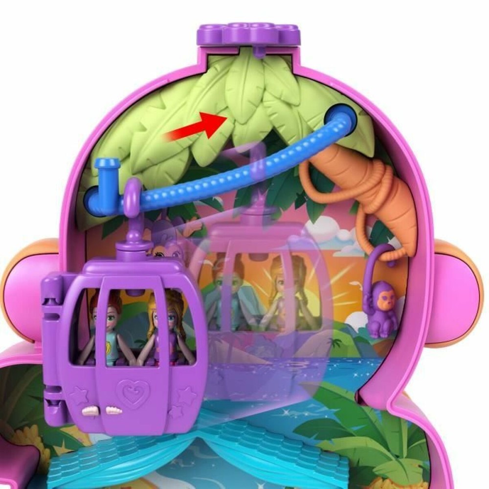 Poupon avec accessoires Polly Pocket Mommy Monkey and Baby